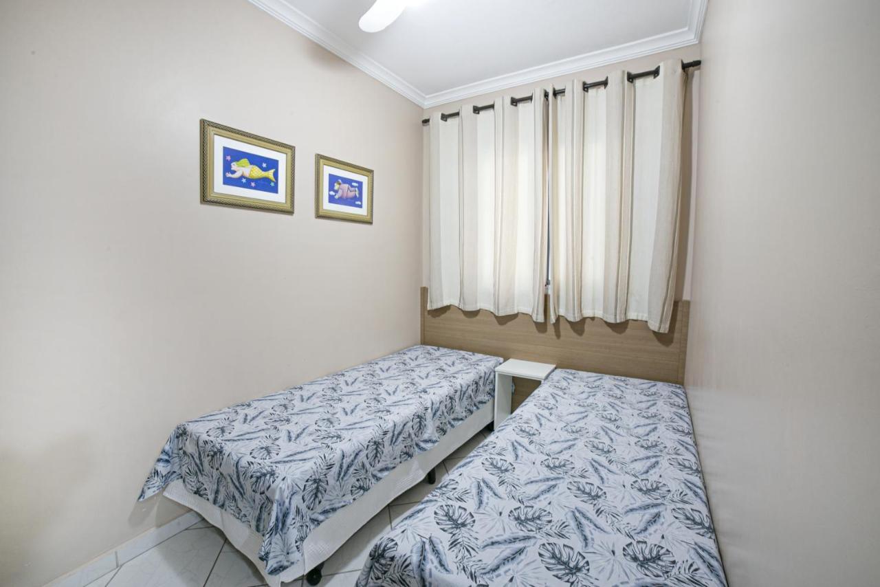 Apto 22E Ar Condicionado E Ventilador, 2 Quartos, Churrasqueira, Elevador E Piscina Ubatuba Dış mekan fotoğraf