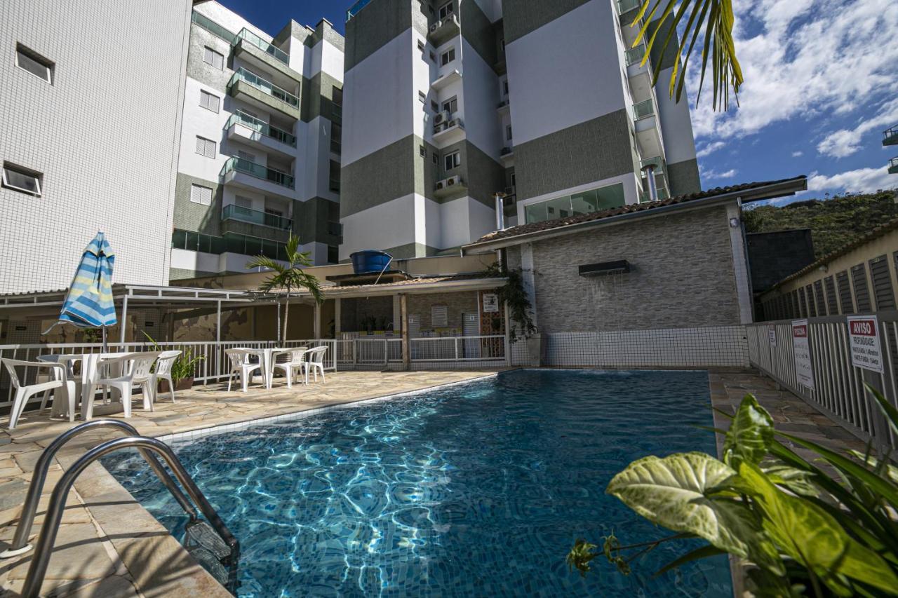 Apto 22E Ar Condicionado E Ventilador, 2 Quartos, Churrasqueira, Elevador E Piscina Ubatuba Dış mekan fotoğraf